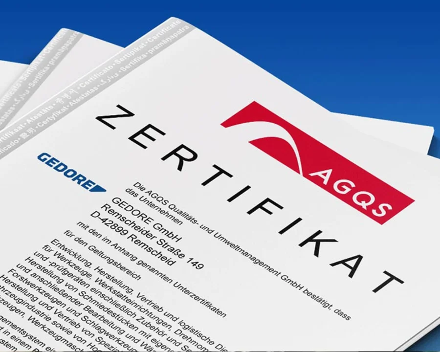 GEDORE Zertifikate