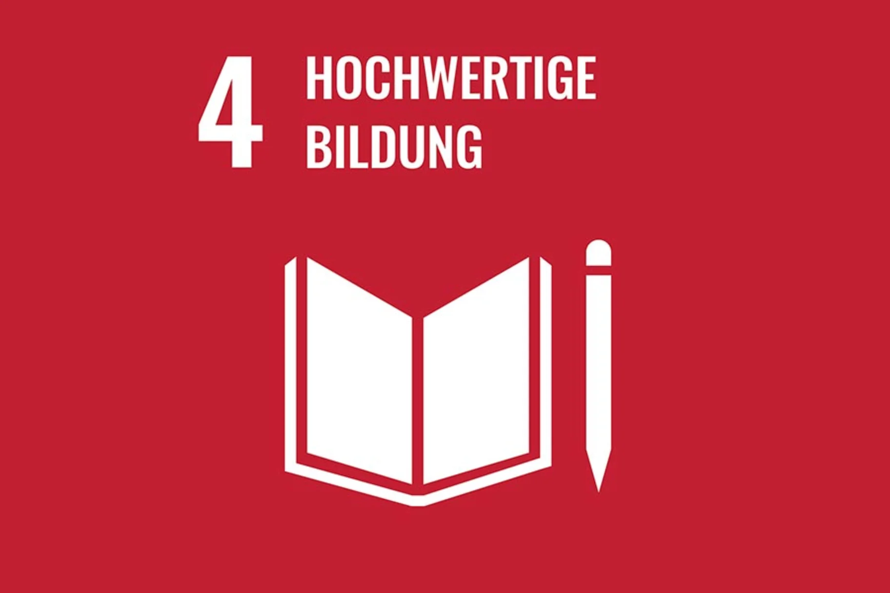 SDG Ziel HOCHWERTIGE BILDUNG
