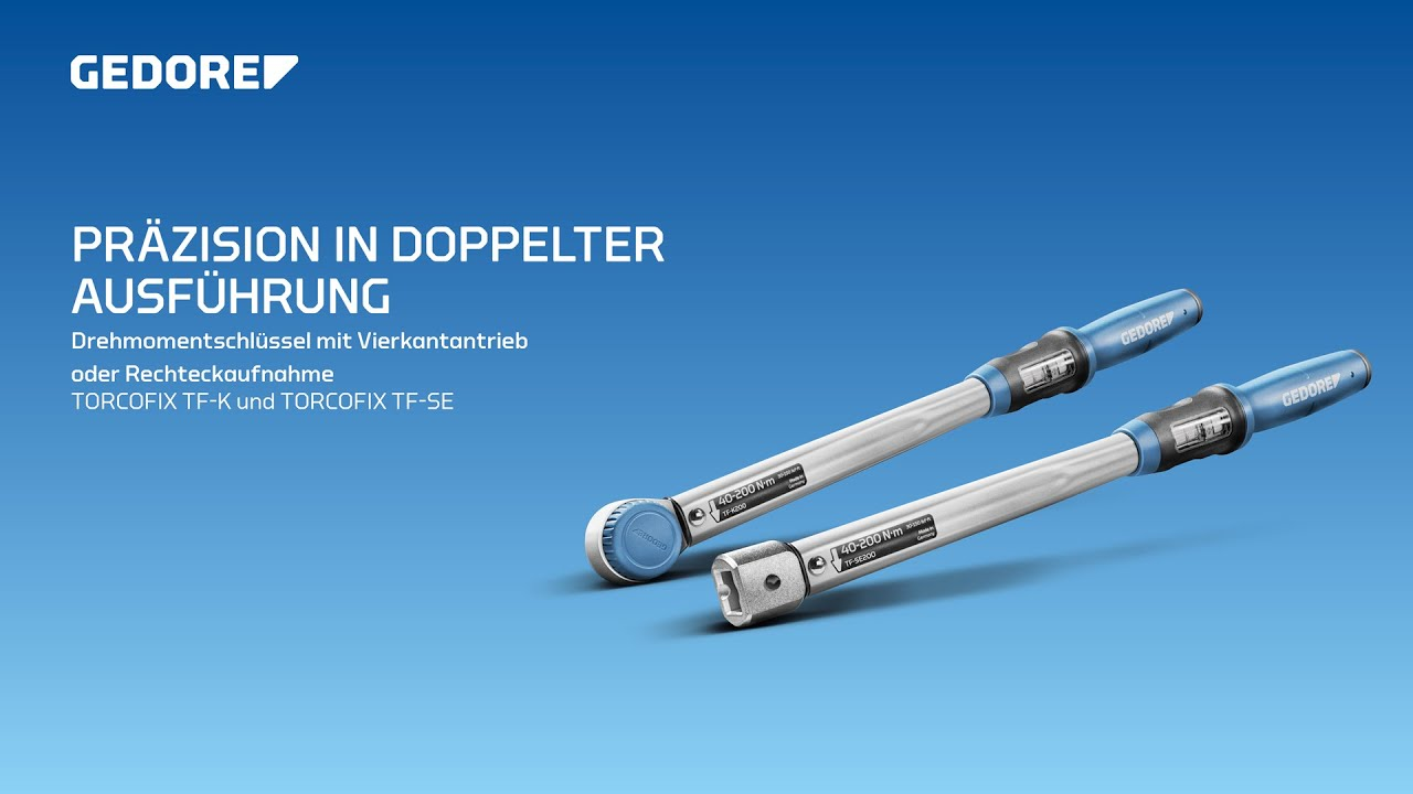 Die Schlüssel zu präzisem Drehmoment: TORCOFIX TF-K & TORCOFIX TF-SE