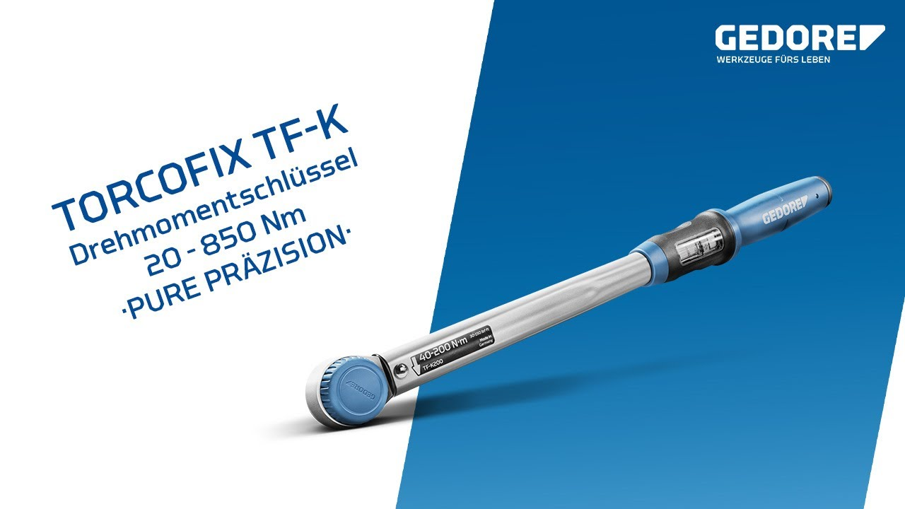 GEDORE Drehmomentschlüssel 1/2" | TORCOFIX TF-K 200 | 40 - 200 Nm