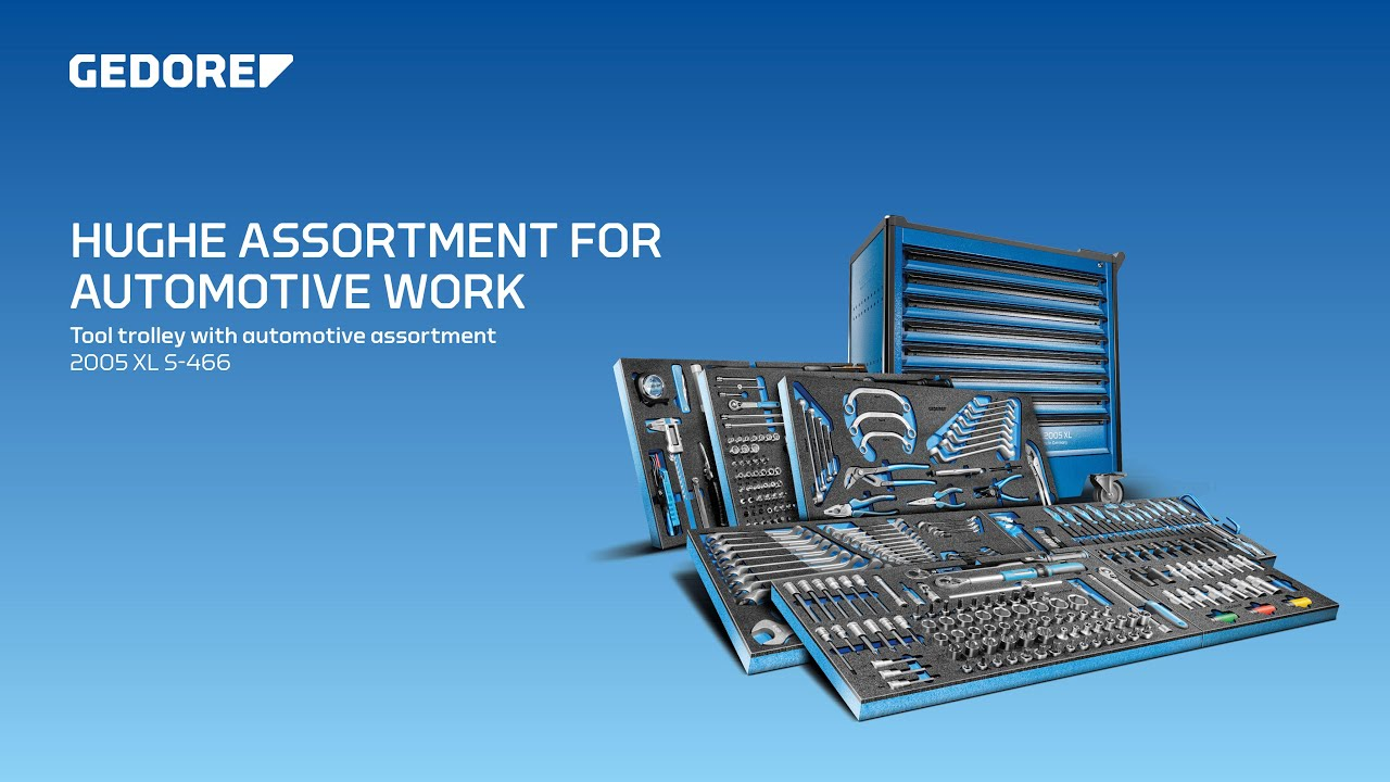 All-in-one solution for the automotive professional: GEDORE 2005 XL-S-466