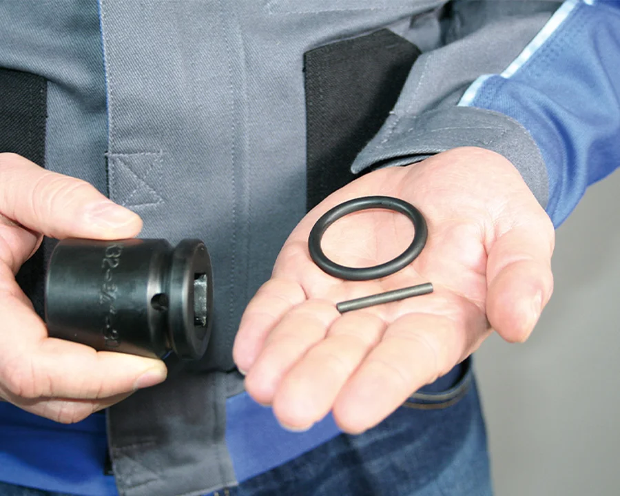 Die IMPACT-FIX Sicherung für Kraftschraubereinsätze von GEDORE
