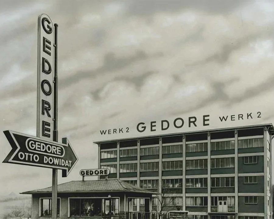 Foto des historischen Gedore Werkes