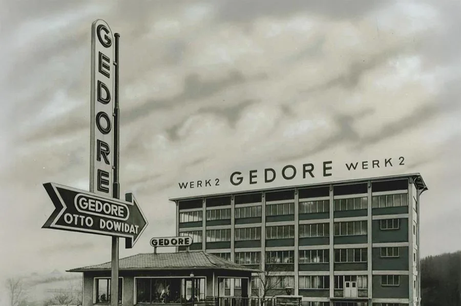 Foto des historischen Gedore Werkes