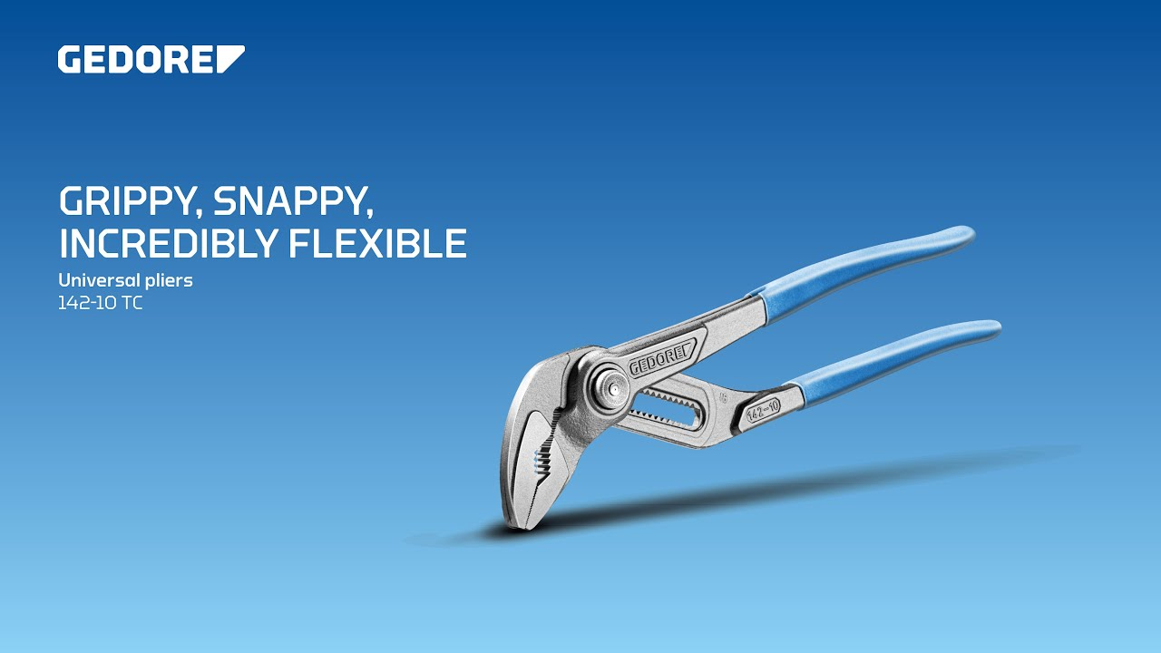 Grippy, snappy, incredible flexible | 142 10 TC from GEDORE