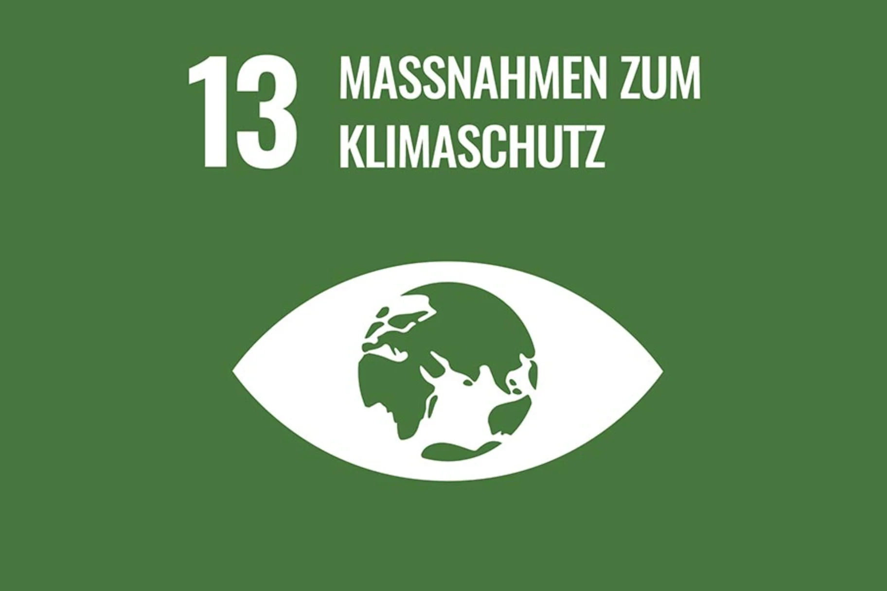 SDG Ziel MASSNAHMEN ZUM KLIMASCHUTZ