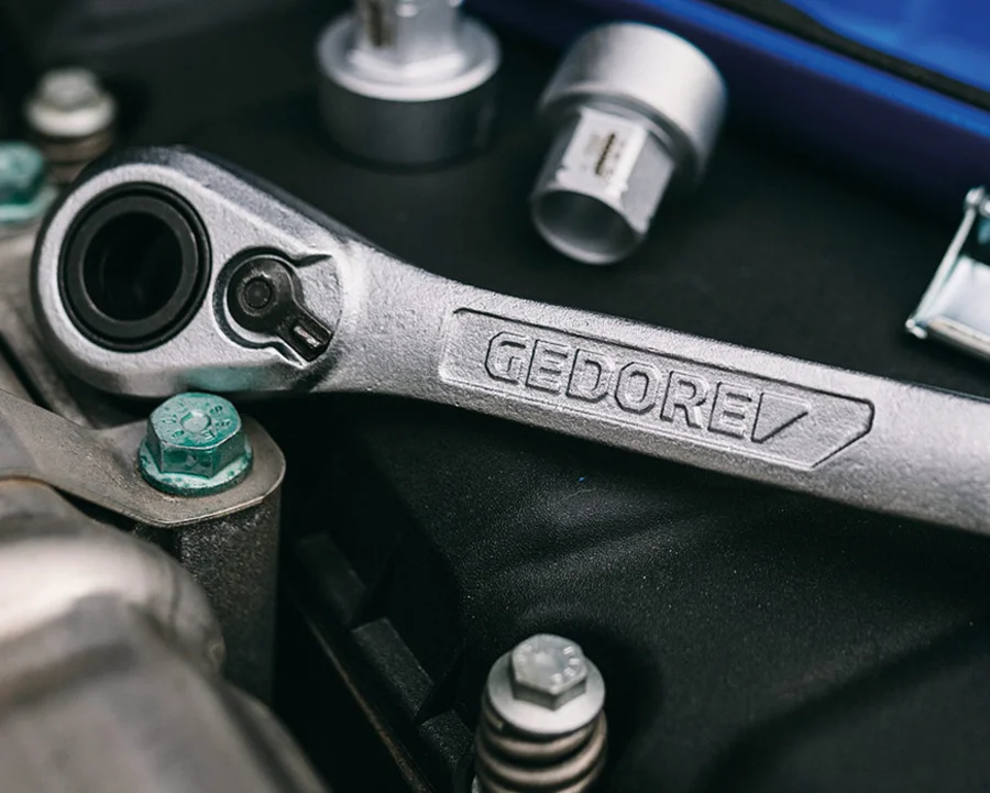 GEDORE Durchsteck-Knarre mit Steckschlüsseln 