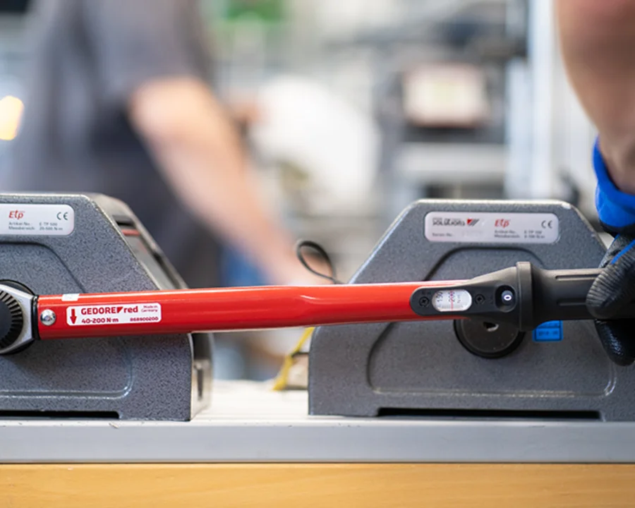 GEDORE red Drehmomentkalibrierung im DakkS Labor