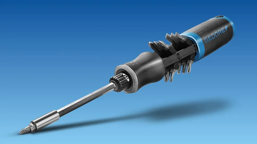 GEDORE SilentGEAR Magazin-Schraubendreher mit Knarrenfunktion 2169-012