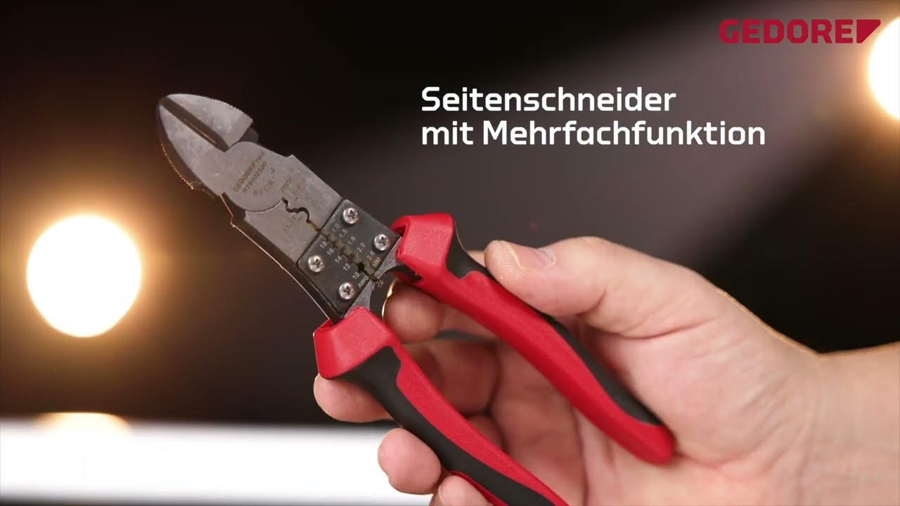 4-in-1 Multitalent! 🔧 GEDORE red R28002200 – Multi-Seitenschneider