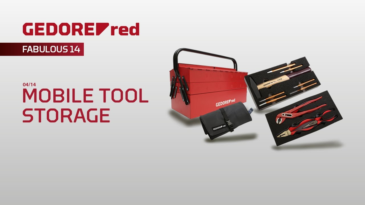Mobile Tool Storage from GEDOREred | Video series FAB14 | Episode 4